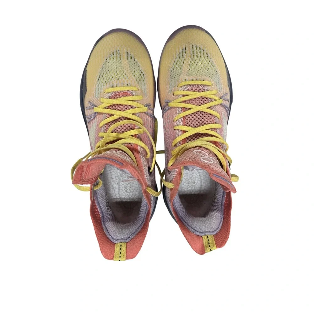 Li-Ning Wade 808 2 Ultra Basketball Shoes Men 7 Yellow Purple ABAU047-4 Athletic